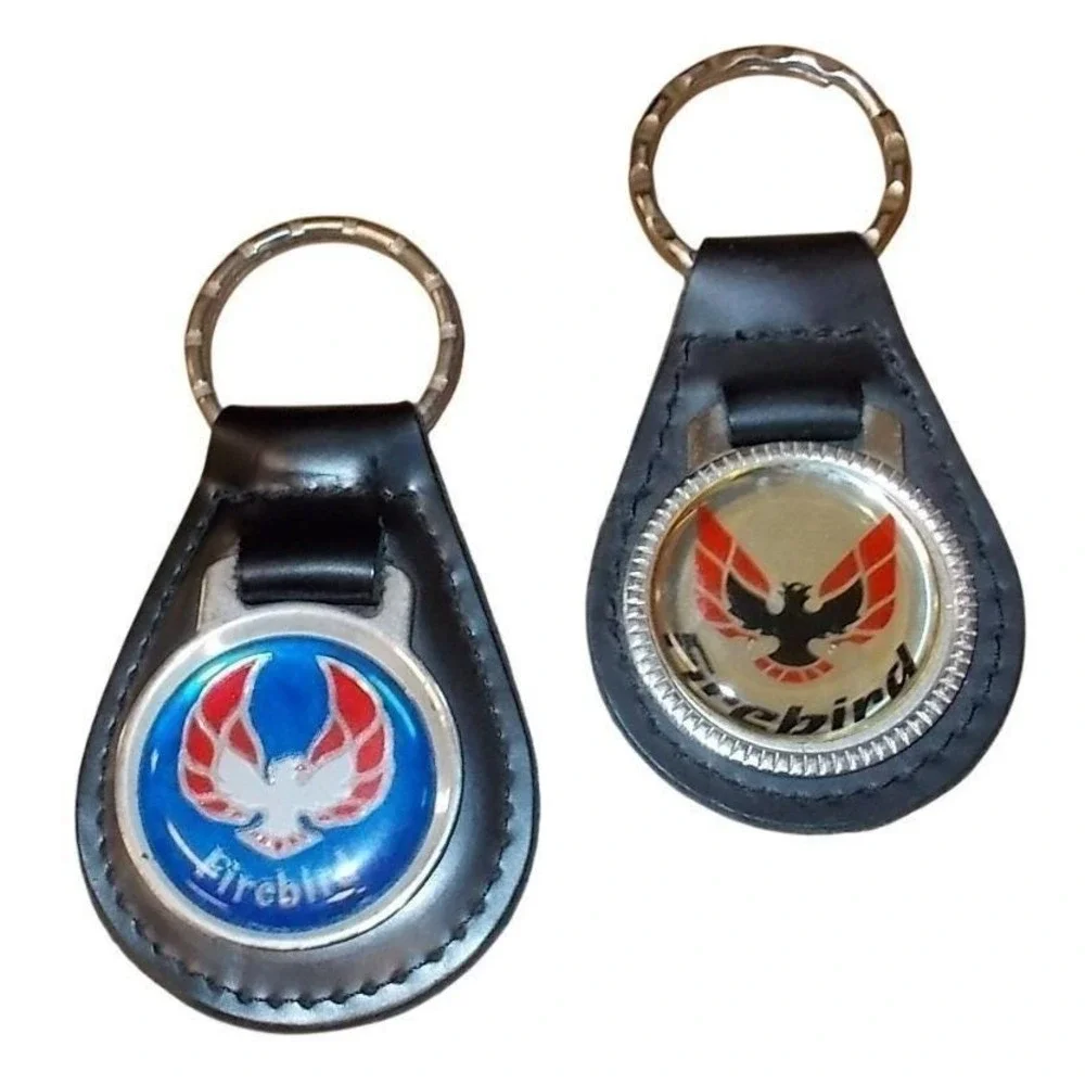 Vintage Pontiac Firebird Leather Logo Trans Am - Blue One Only Is Available.